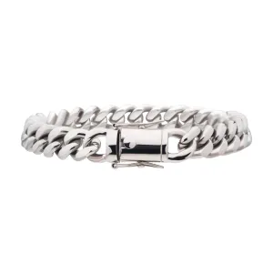 10mm Stainless Steel Miami Cuban Chain 8.0" Bracelet BR15011-1080