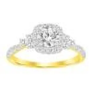 14K 1.25CT-Diamond Solitaire Ring
