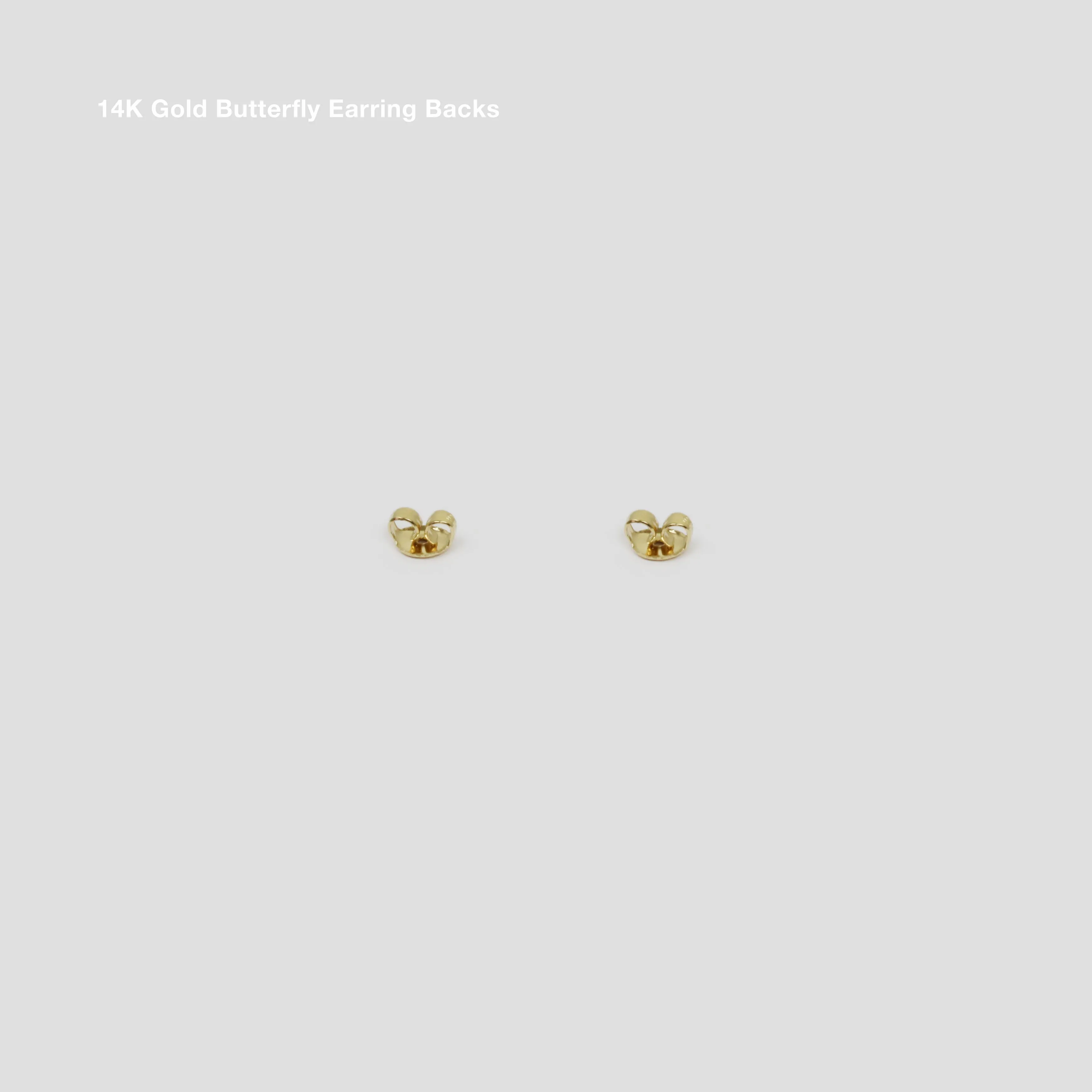 14k Solid Gold Open Circle CZ Stud Earrings