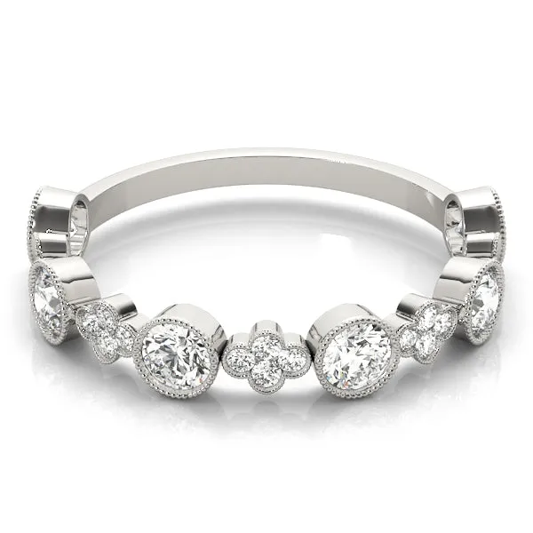 14K Stackable / Ladies Wedding Band