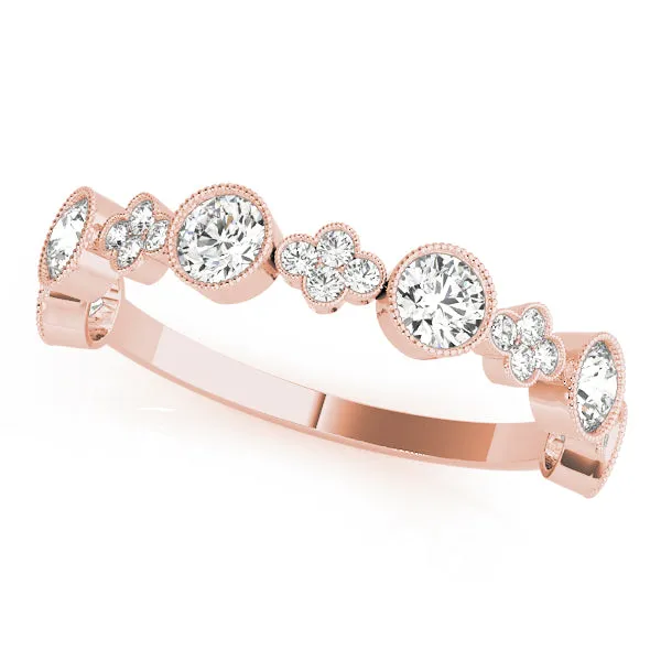 14K Stackable / Ladies Wedding Band