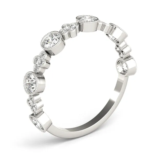 14K Stackable / Ladies Wedding Band