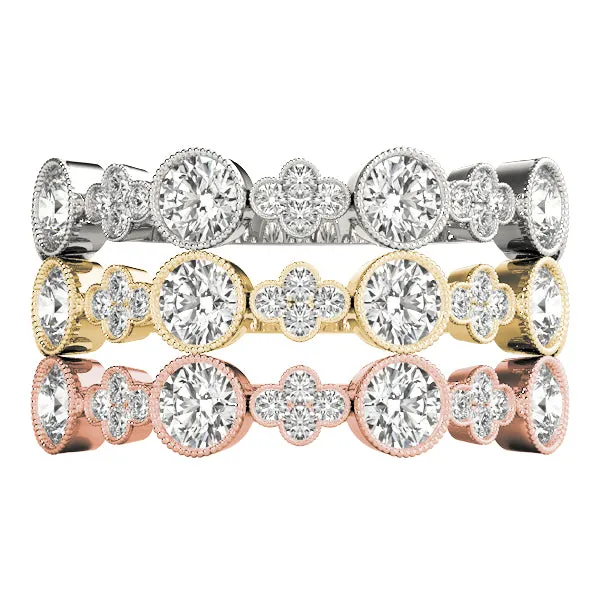 14K Stackable / Ladies Wedding Band