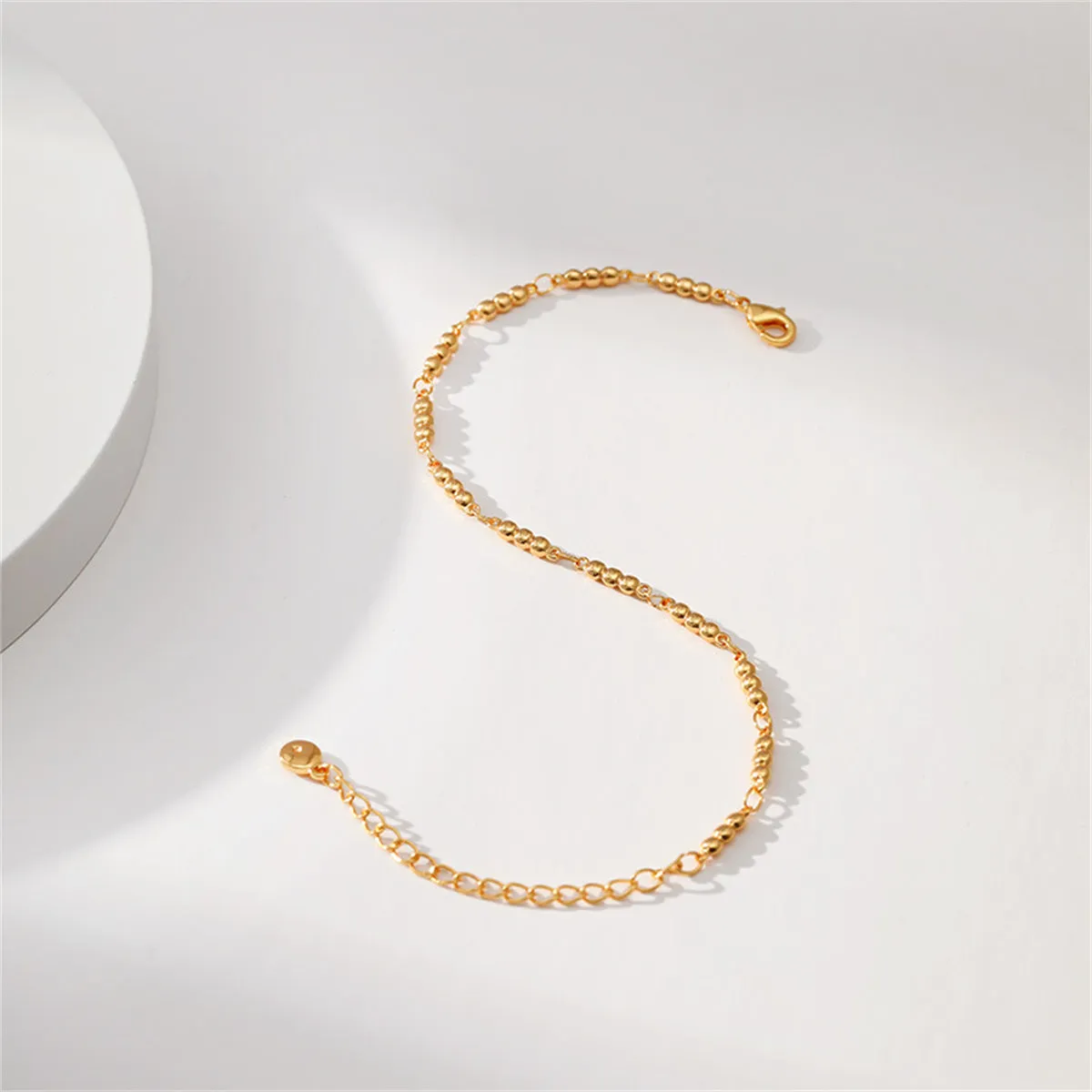 18K Gold-Plated Beaded Bracelet