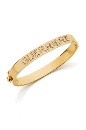 18KY "Guerriere" Signature Bangle