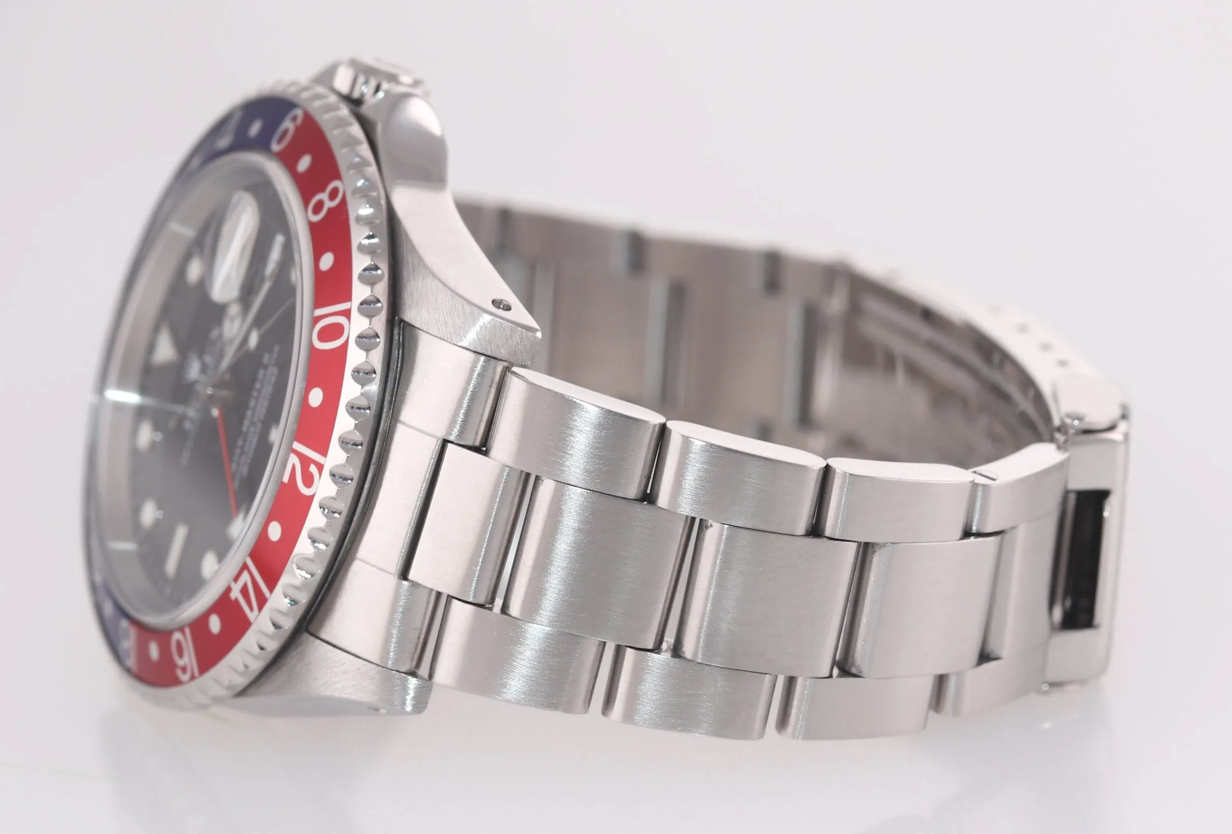 1999 Rolex GMT-Master 2 Pepsi 40mm Steel 16710 Blue Red Watch Box