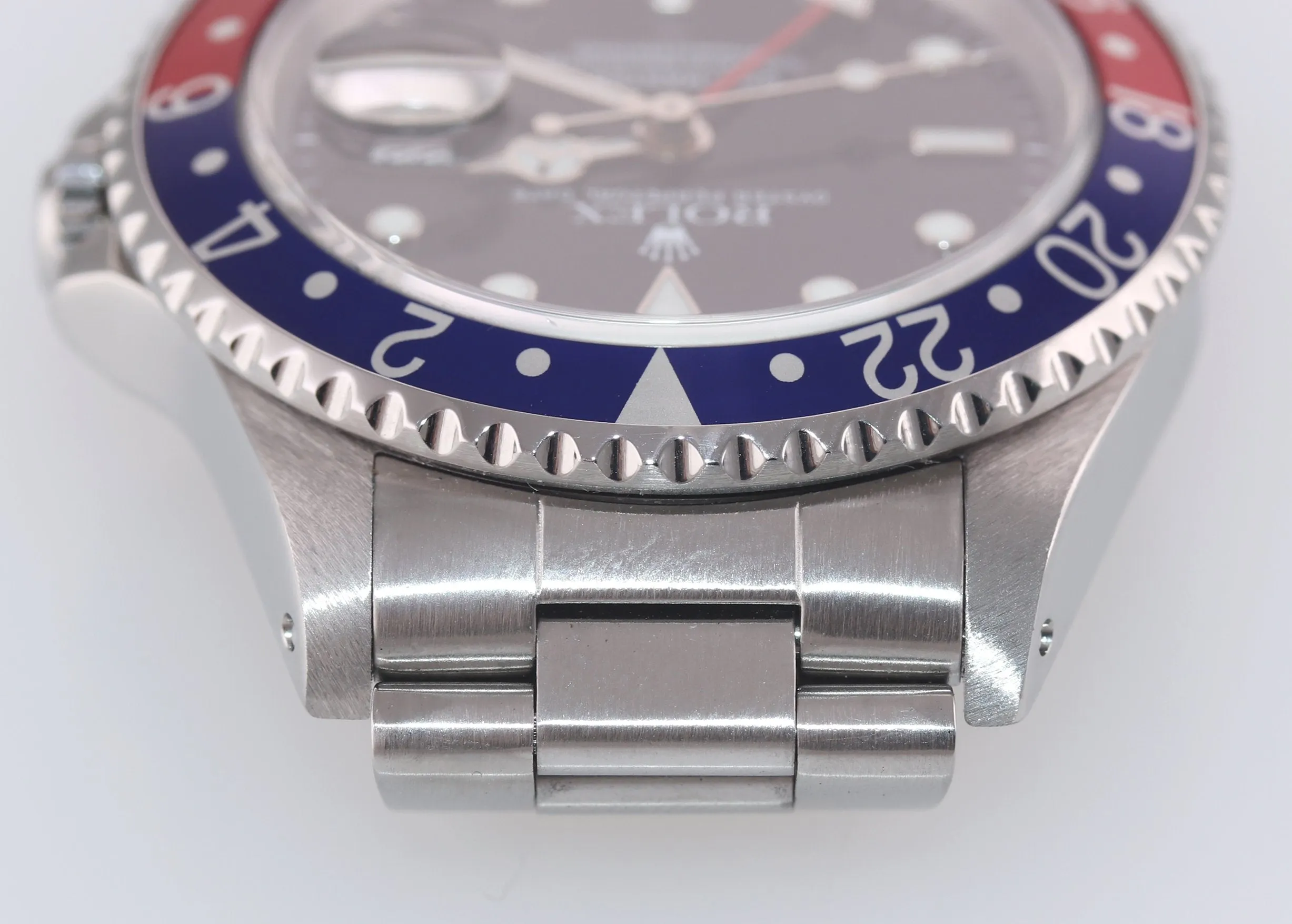 1999 Rolex GMT-Master 2 Pepsi 40mm Steel 16710 Blue Red Watch Box