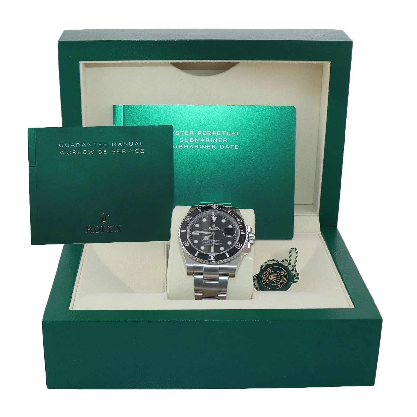 2017-2018 Rolex Submariner Date 116610 Steel Black Ceramic Bezel 40mm Watch Box