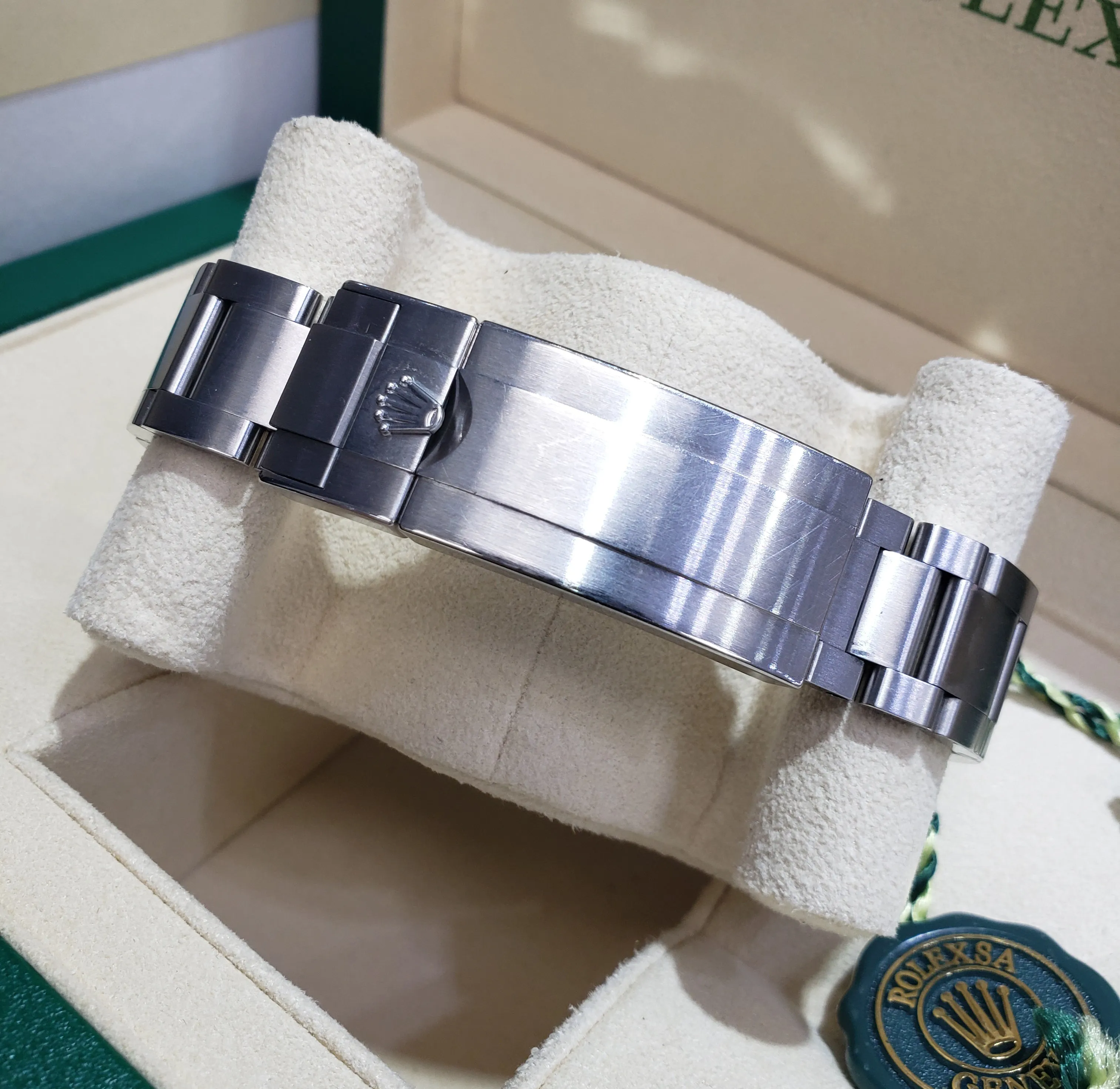 2017 Rolex Submariner No-Date Stainless 40mm Black Ceramic Dive Watch 114060
