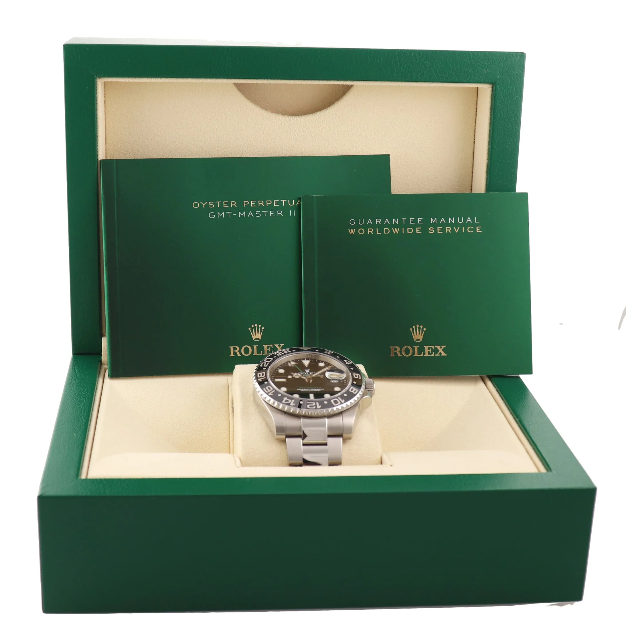 2018 MINT Rolex GMT Master II 116710 Steel Ceramic Black Dial 40mm Watch Box