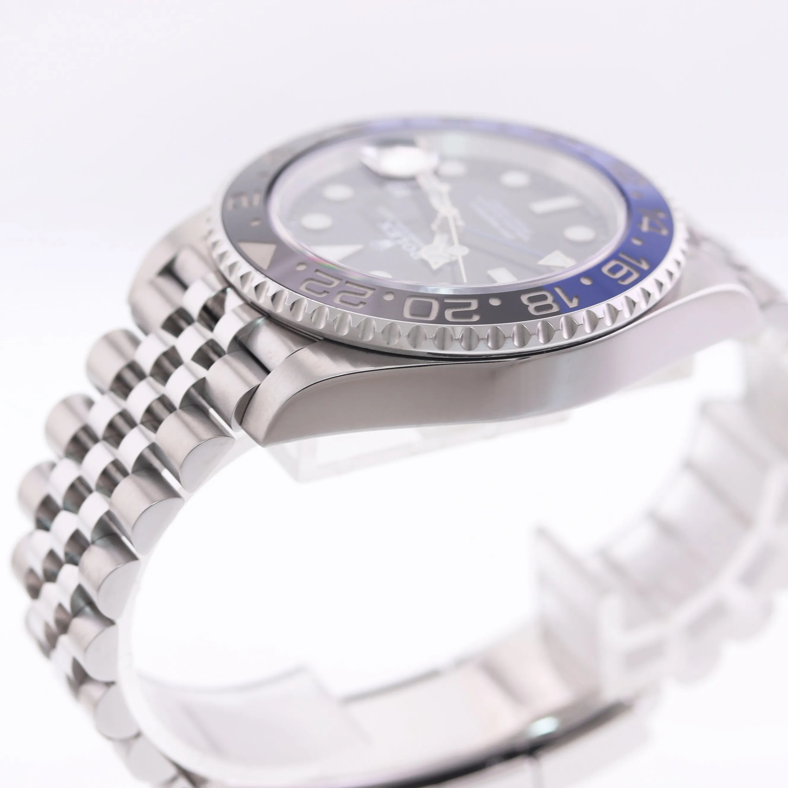 2020 NEW Papers Rolex GMT Master Batman Blue Jubilee Ceramic 126710 Watch Box