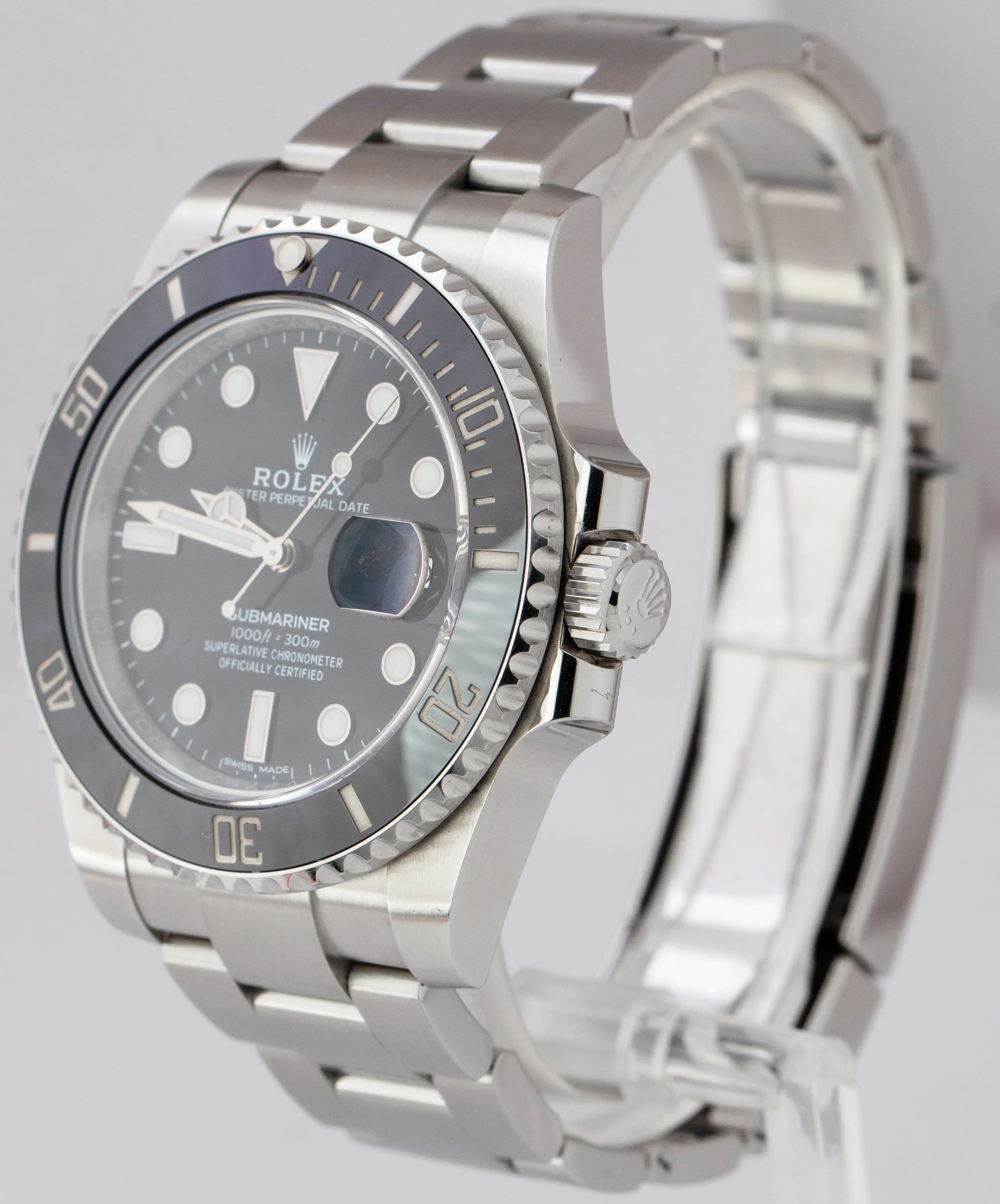 2020 Rolex Submariner Date 40mm Stainless Black Ceramic Dive Watch 116610 LN B P