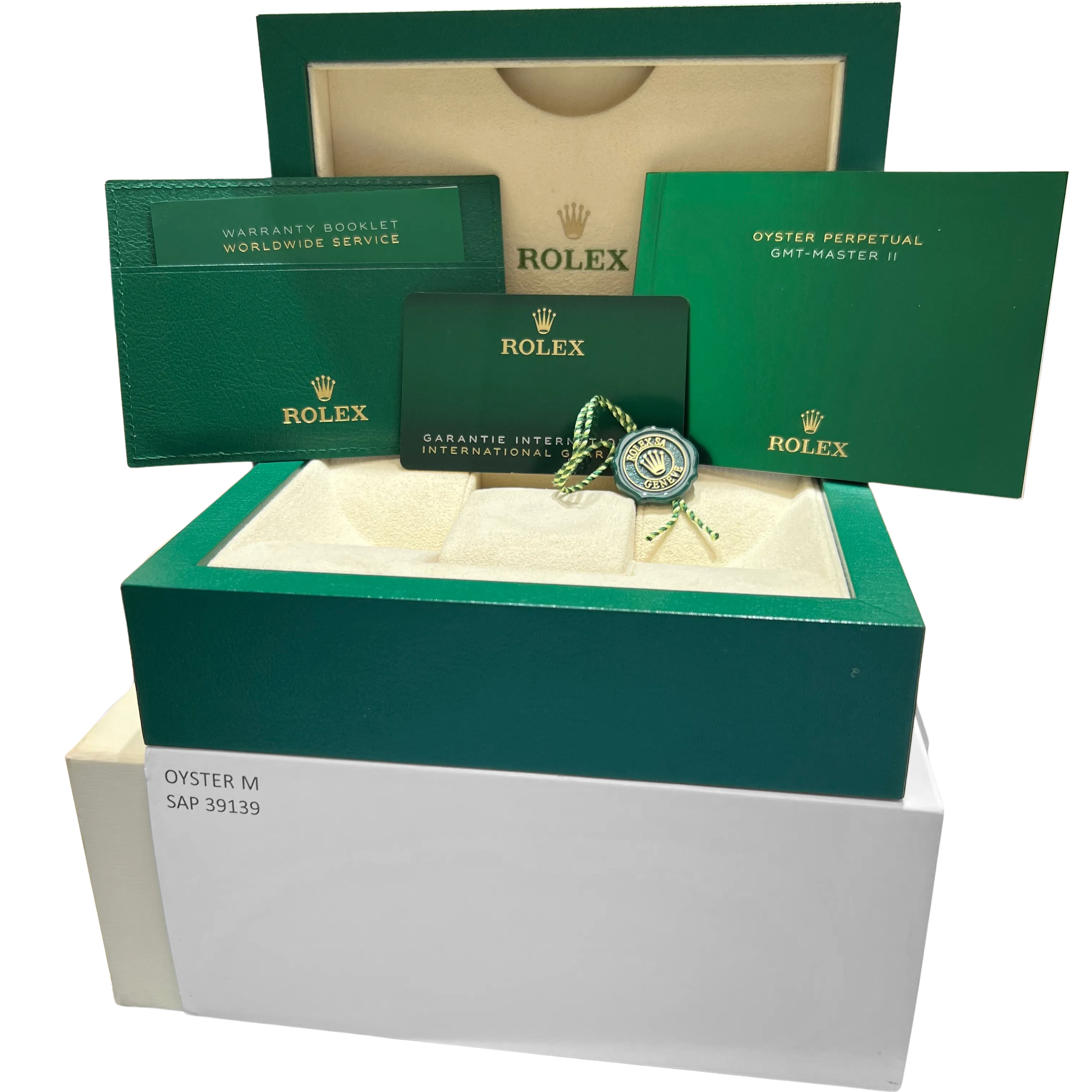 2023 NEW PAPERS Rolex GMT-Master II Two-Tone Gold ROOT-BEER 40mm 126711 CHNR BOX
