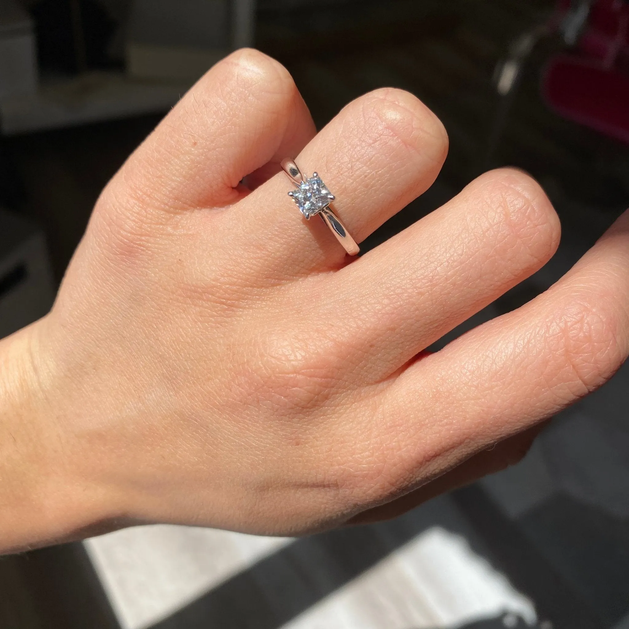 .70ct Radiant Cut Solitaire, GIA F VS2