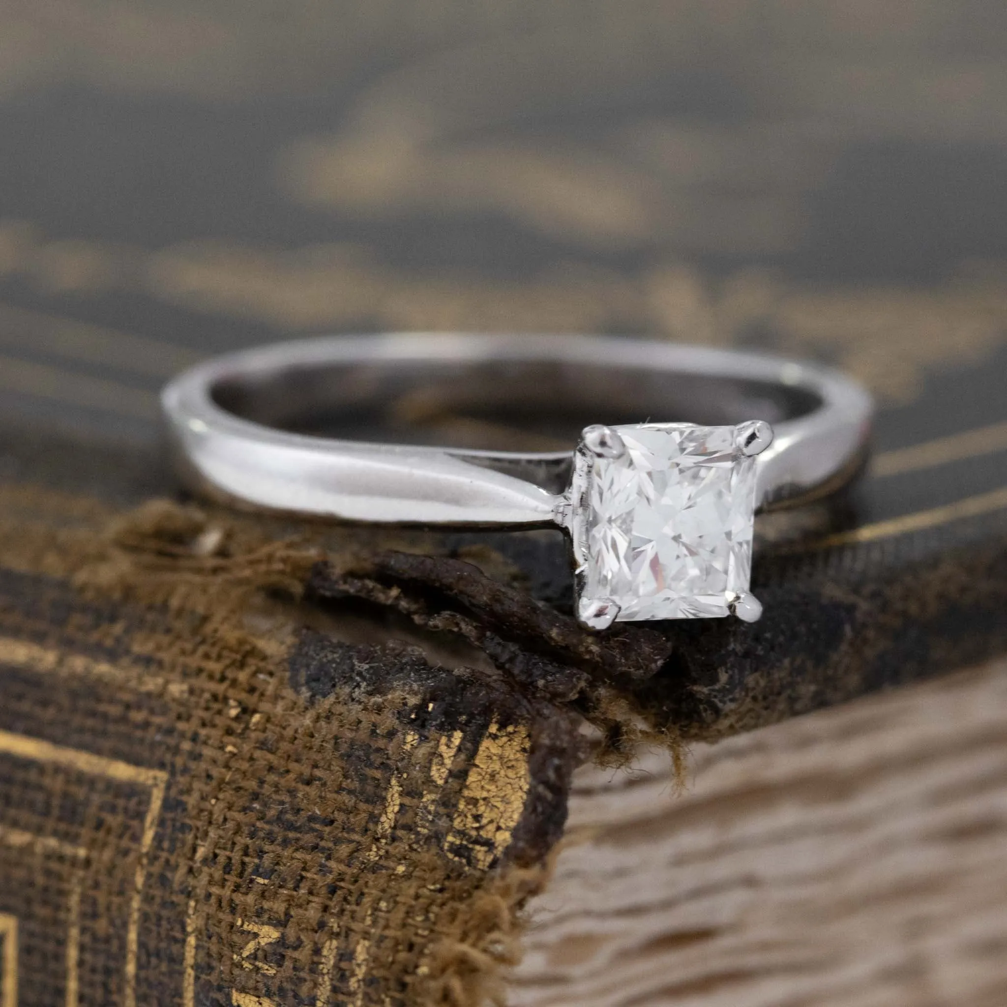 .70ct Radiant Cut Solitaire, GIA F VS2