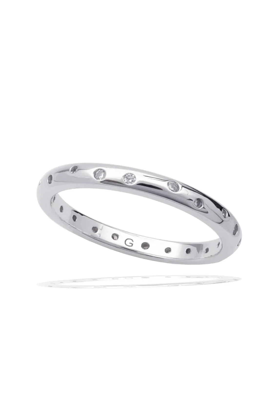 A CHRISTMAS STORY JOURNEY ELLIPSE BAND SILVER