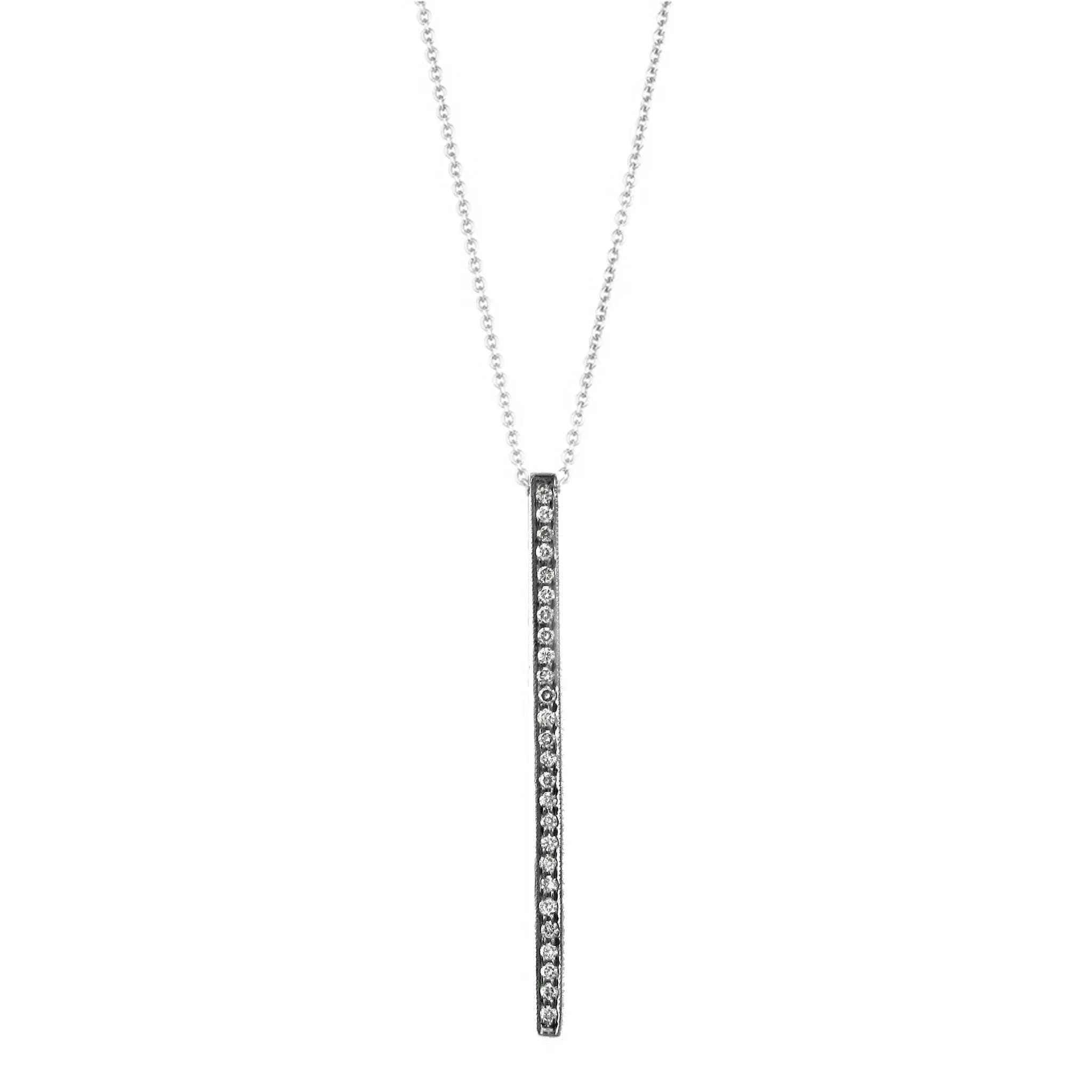 Alice White Diamond Necklace