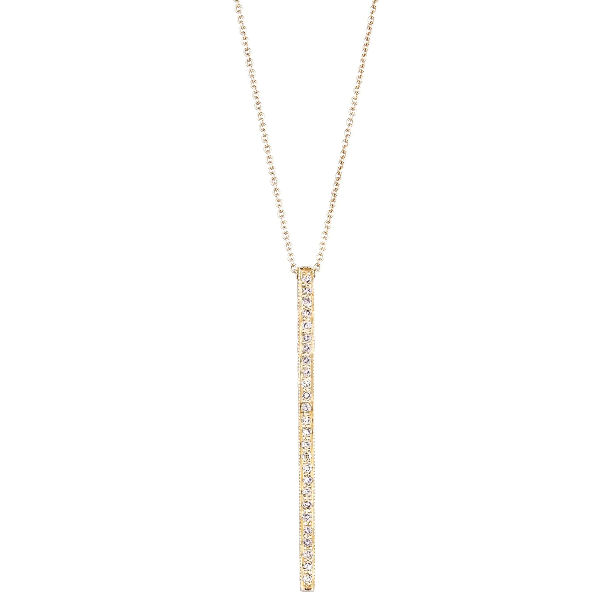 Alice White Diamond Necklace