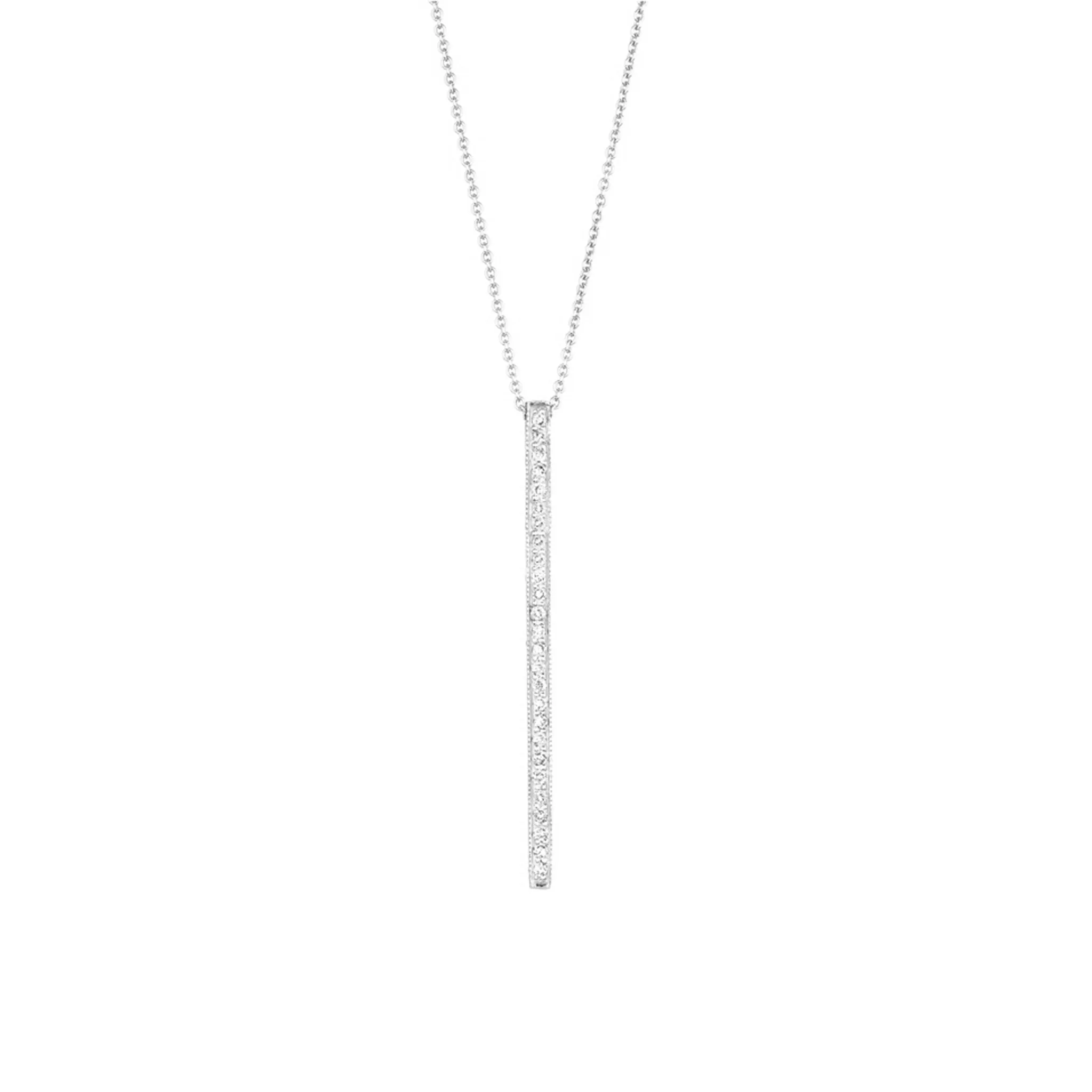 Alice White Diamond Necklace