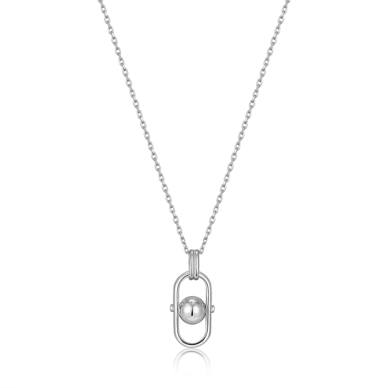 Ania Haie Gold Orb Link Drop Pendant Necklace
