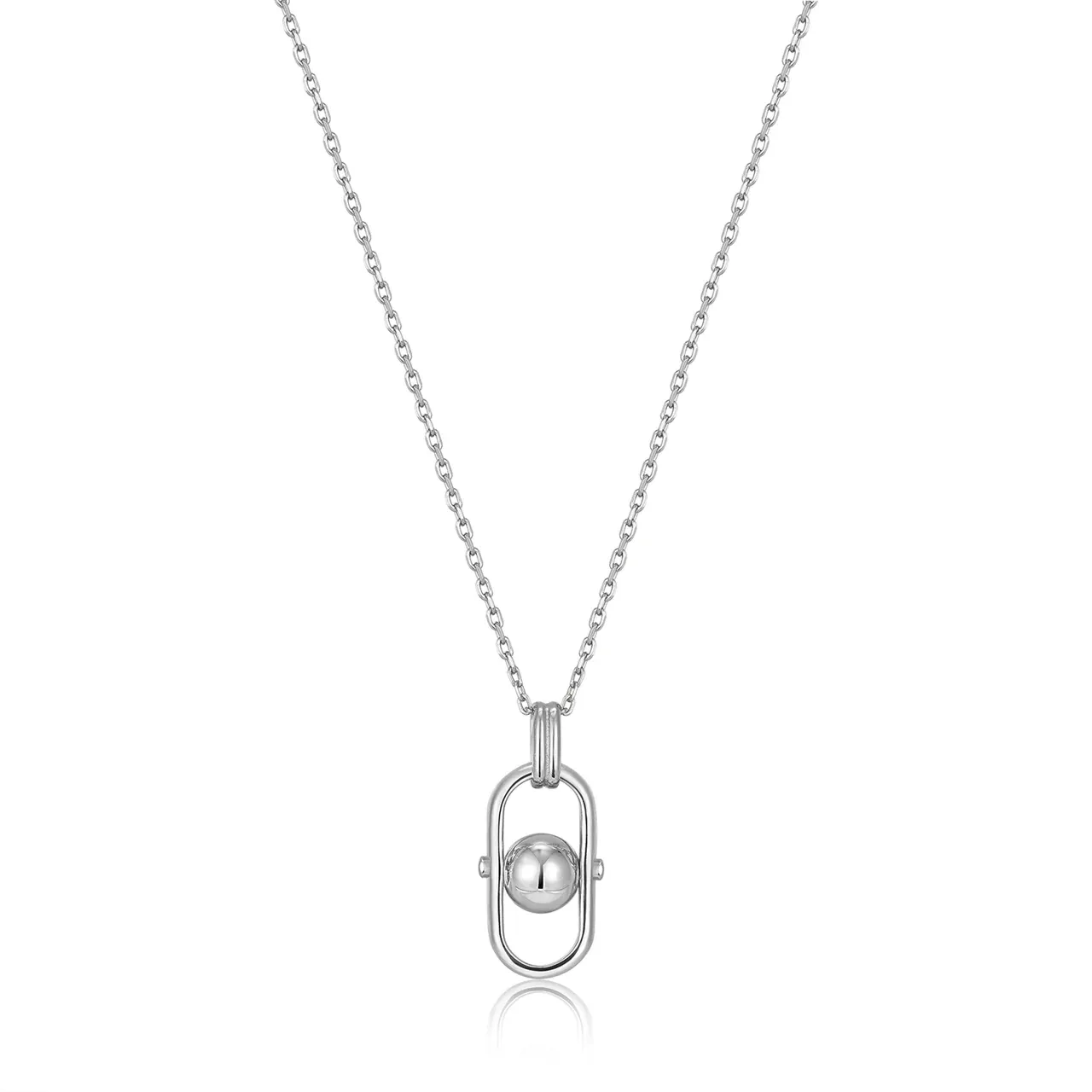 Ania Haie Gold Orb Link Drop Pendant Necklace