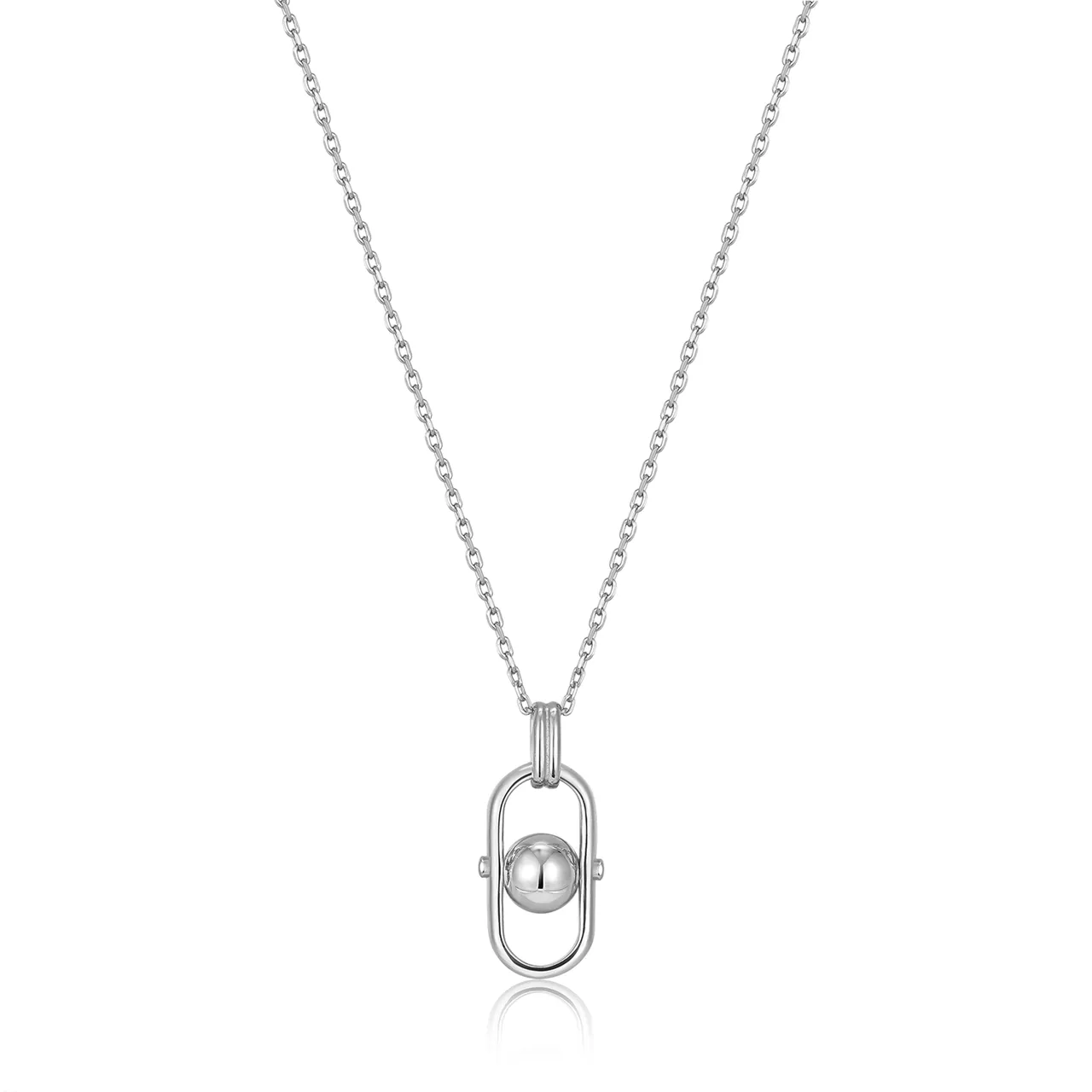 Ania Haie Gold Orb Link Drop Pendant Necklace