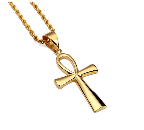 Ankh Egyptian Futuristic Premium Cross Iverson