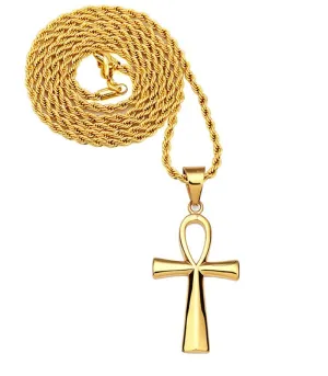 Ankh Egyptian Futuristic Premium Cross Iverson