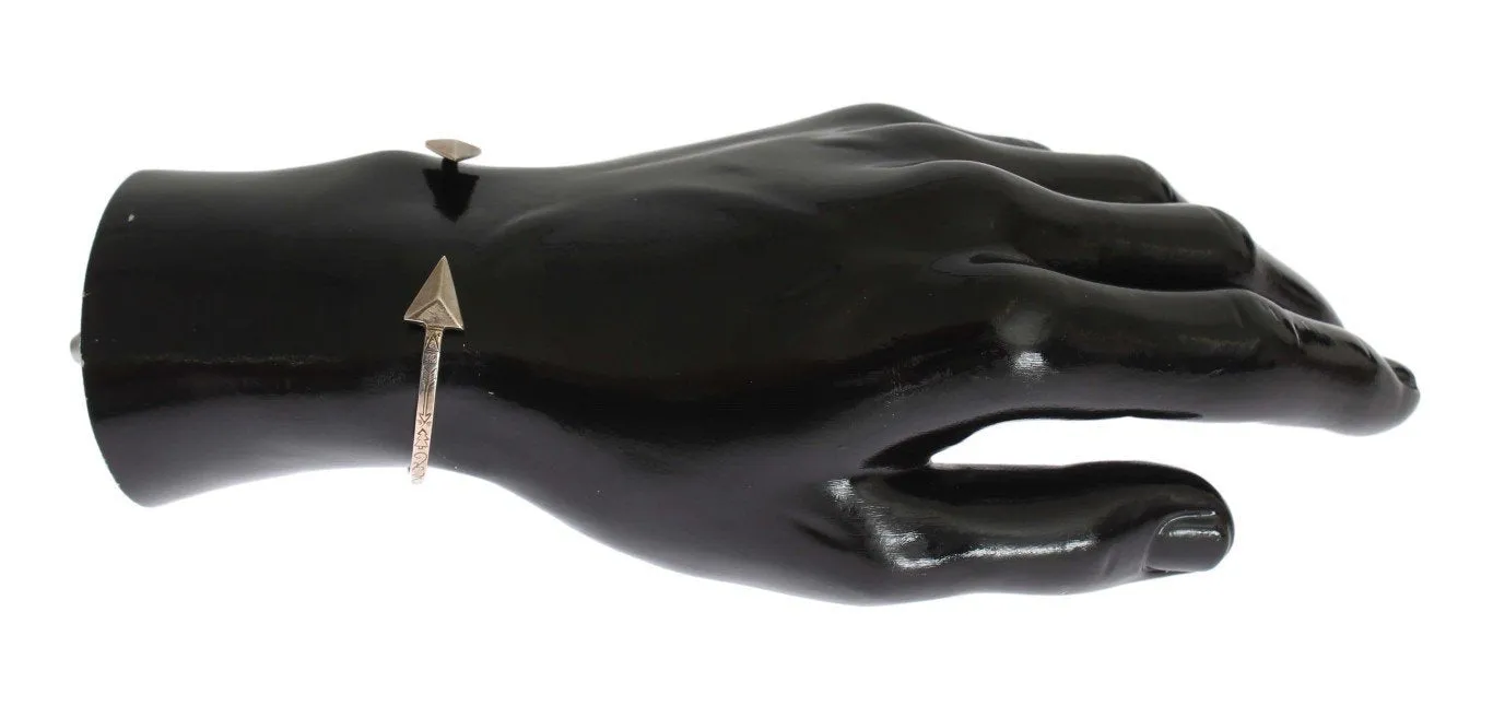 Arrow Cuff 925 Silver Bangle Bracelet