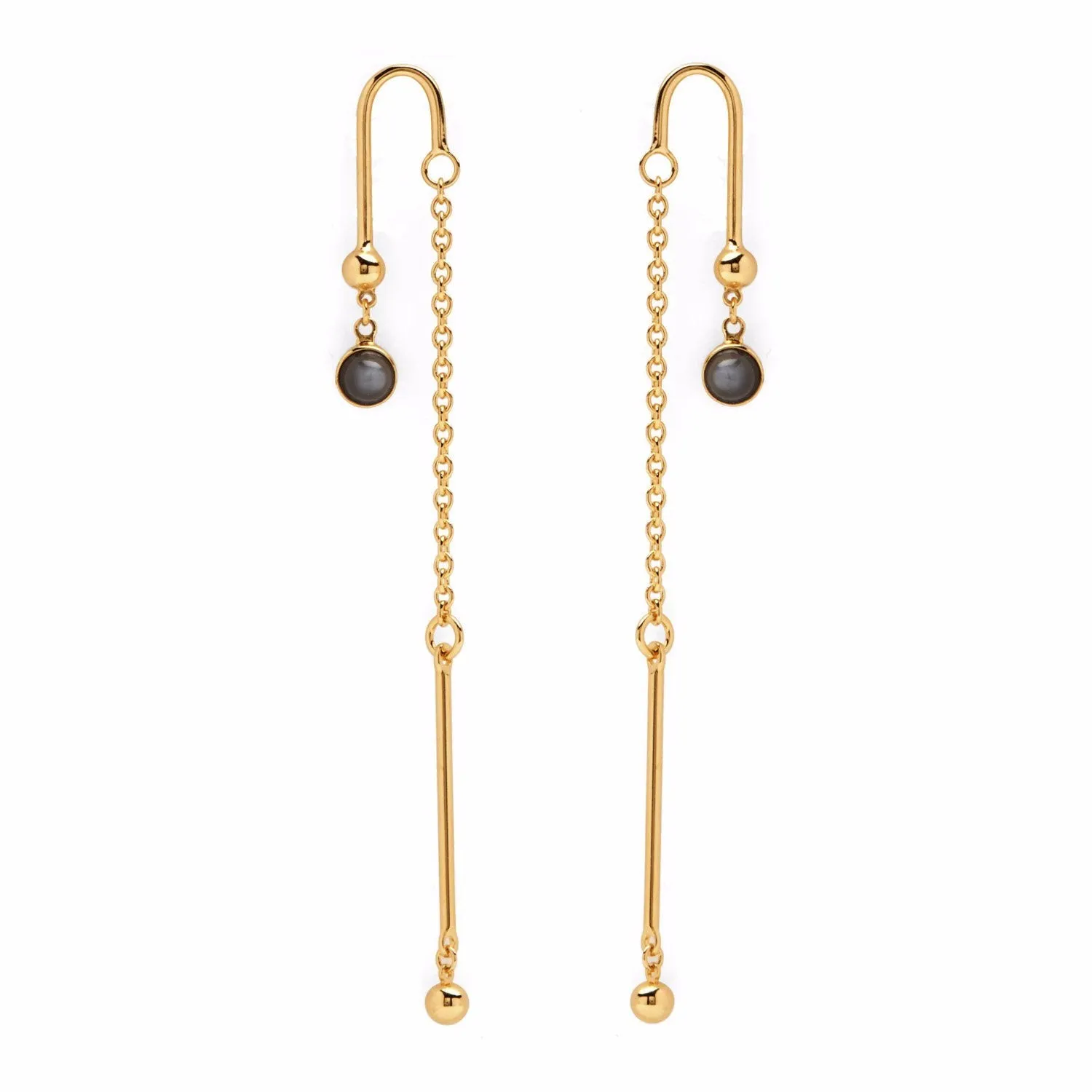 Assemblage Earrings in Gold