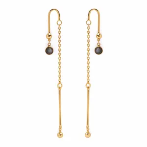 Assemblage Earrings in Gold