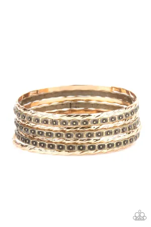Back-to-Back Stacks Multi Paparazzi Bracelet