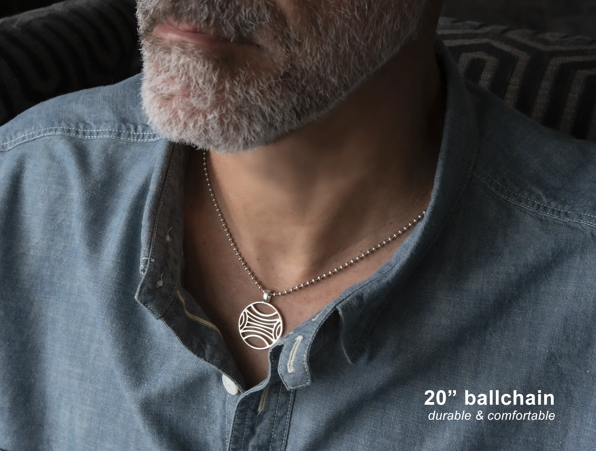 balance 25mm necklace • golden hours
