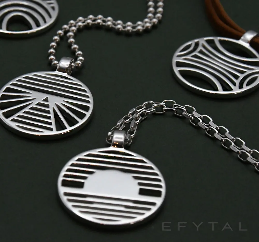 balance 25mm necklace • golden hours