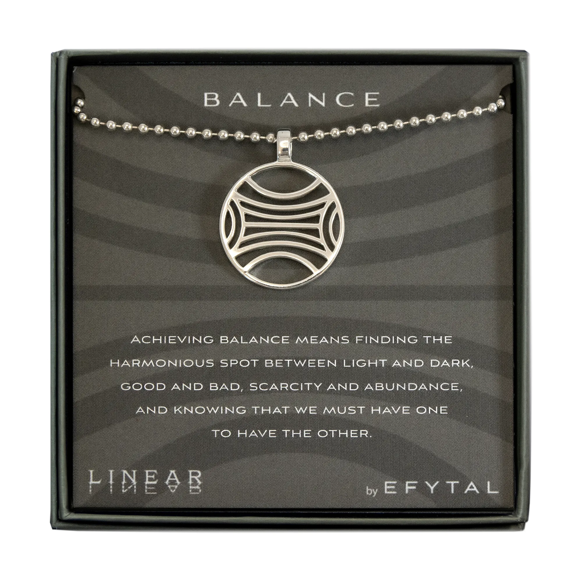balance 25mm necklace • harmony