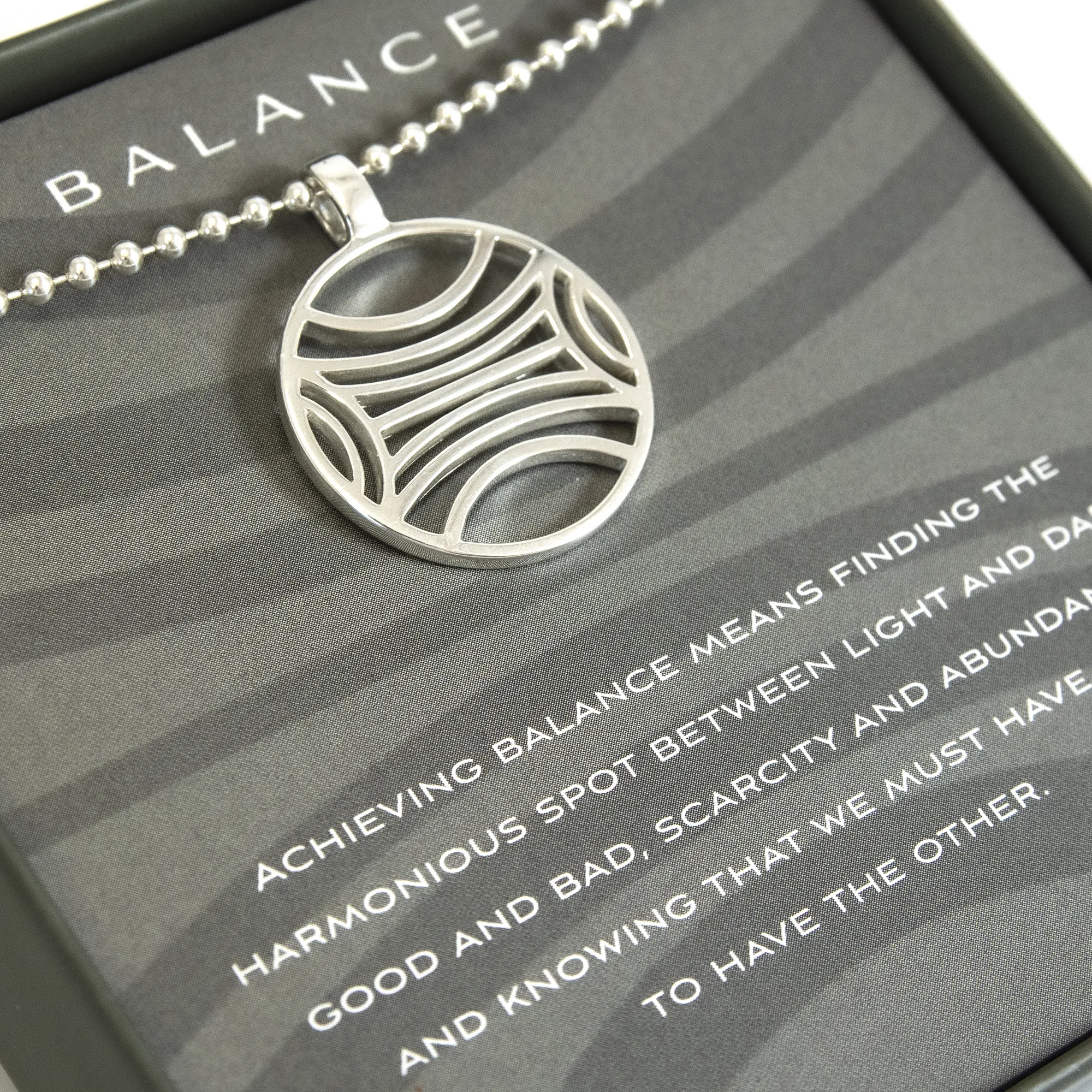 balance 25mm necklace • harmony