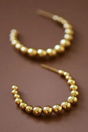 Ball Hoop Gold