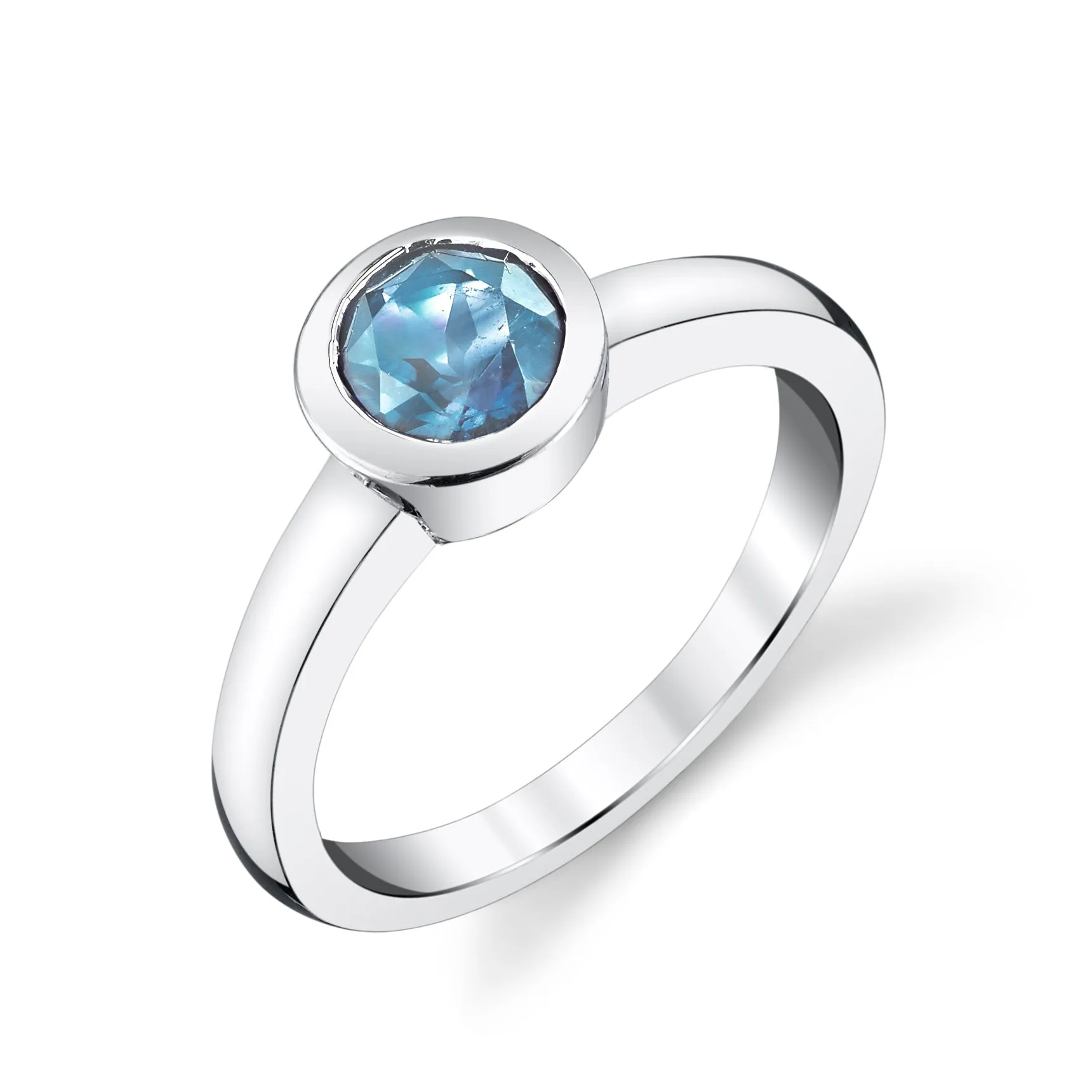 Bezel Set Solitaire Ring