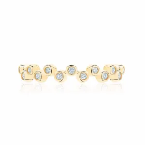 Birks Splash Stack Yellow Gold Ring