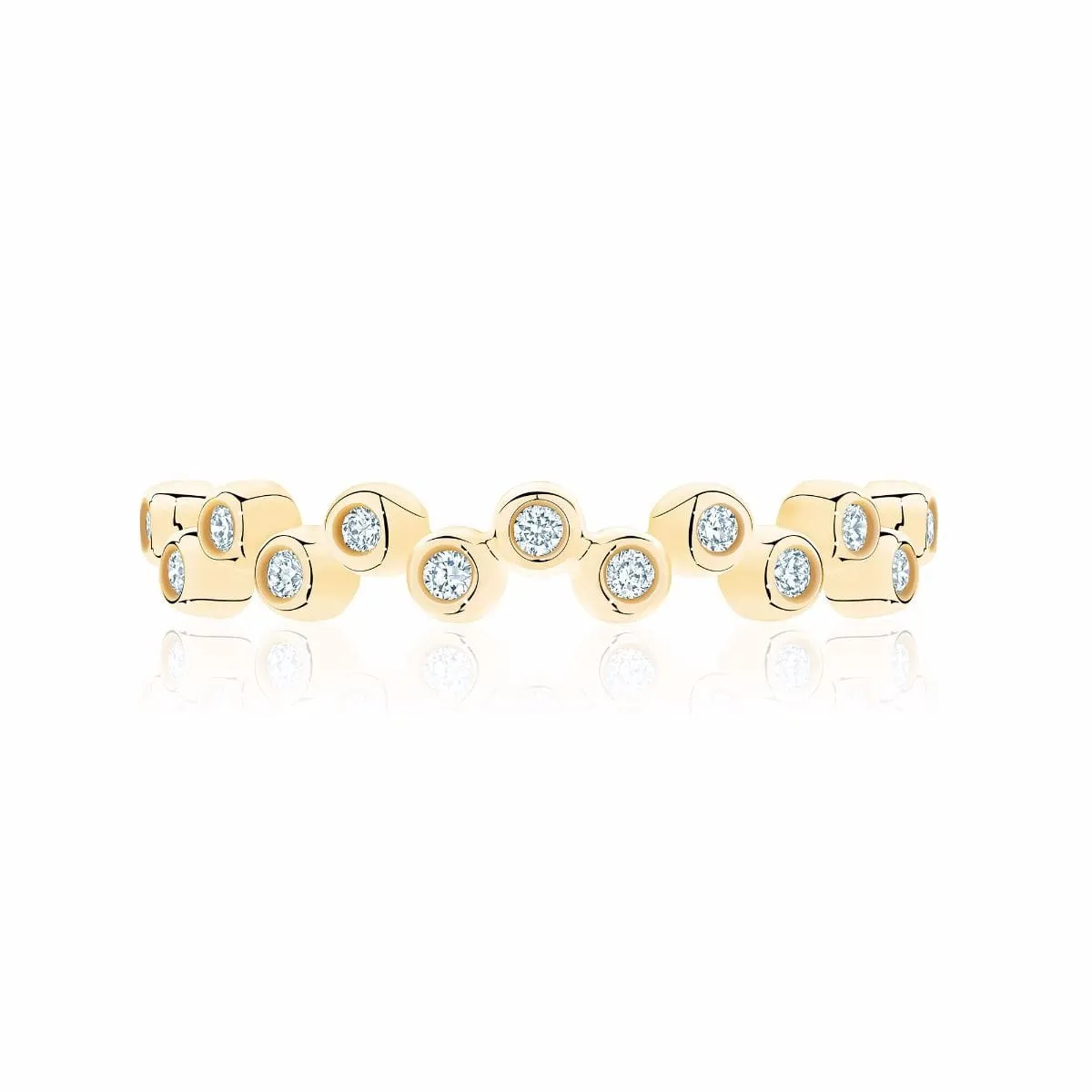 Birks Splash Stack Yellow Gold Ring