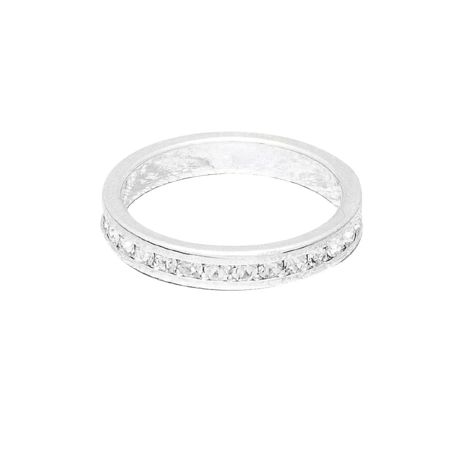 Birthstone Stackable Rings (White)
