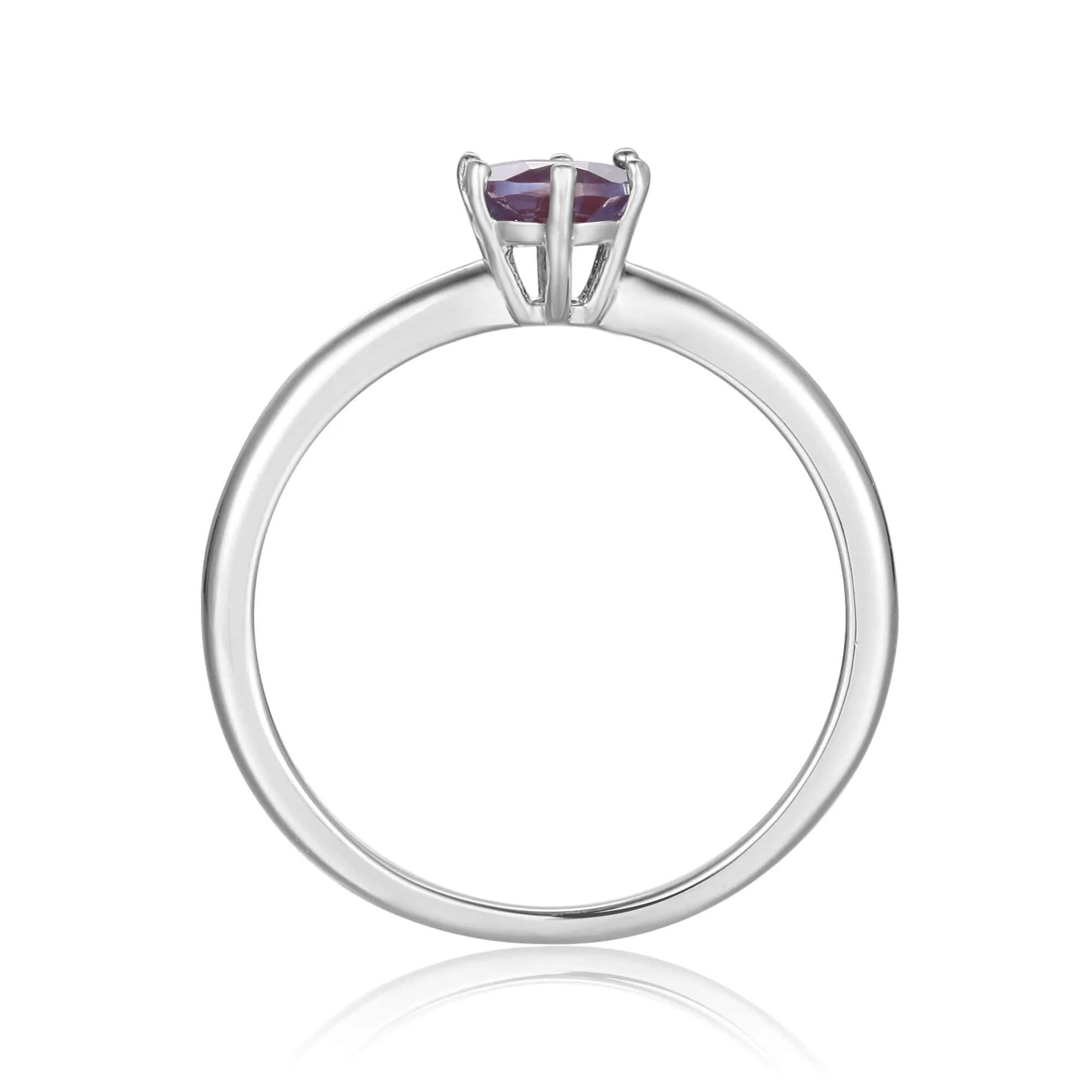 Blue Sapphire Solitaire Ring
