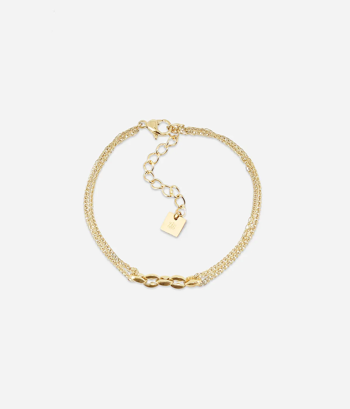 Bracelet Ira (Acier doré)