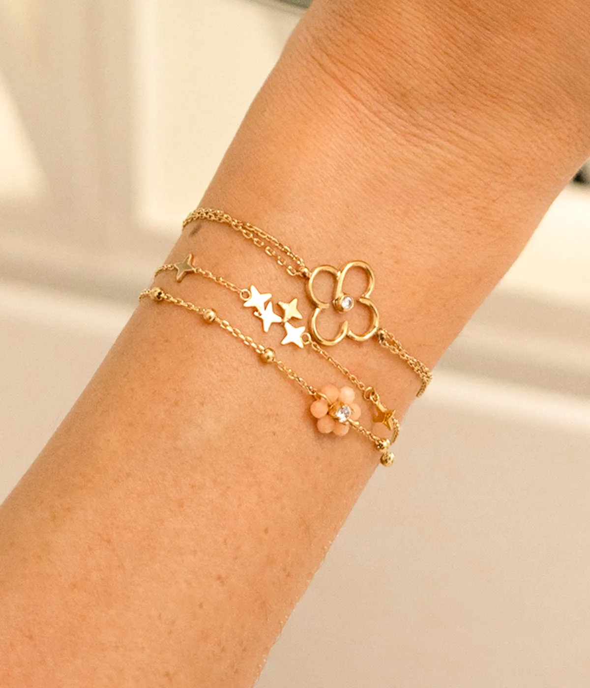 Bracelet Massimo (Acier doré)