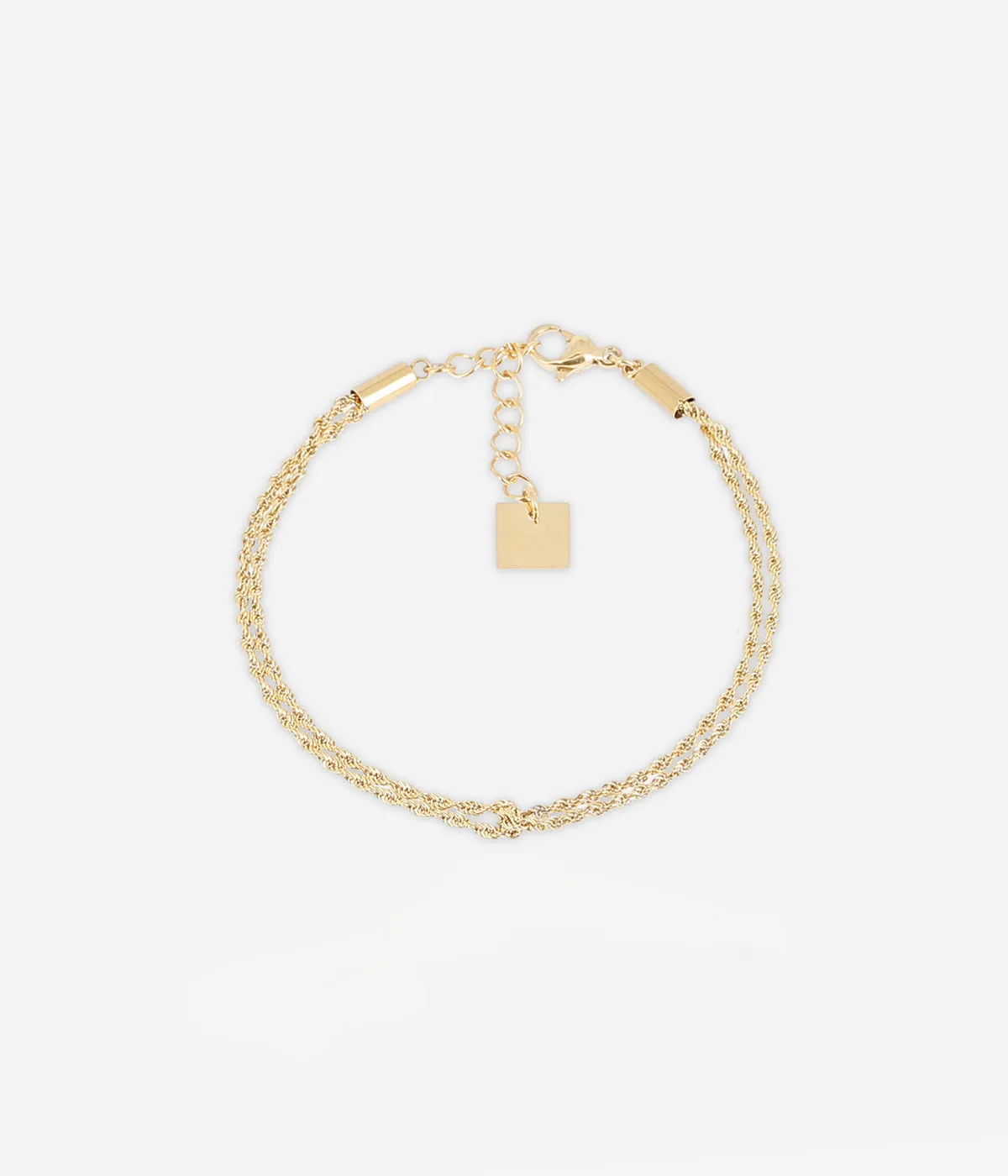 Bracelet Zeta (Acier doré)
