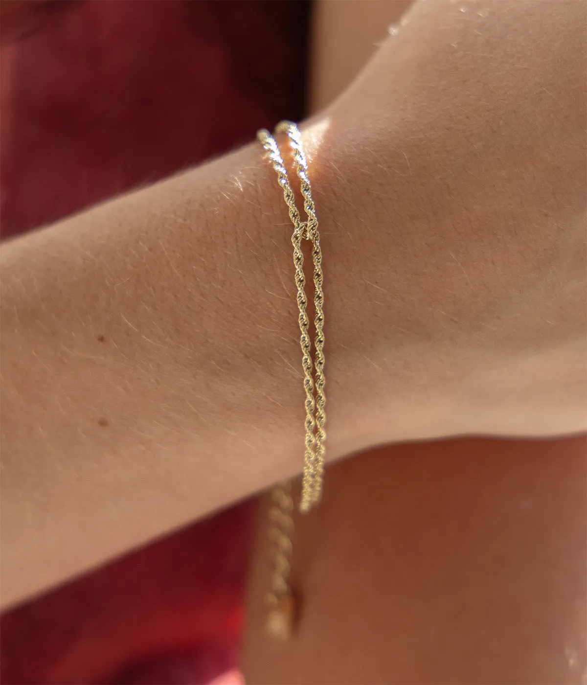 Bracelet Zeta (Acier doré)