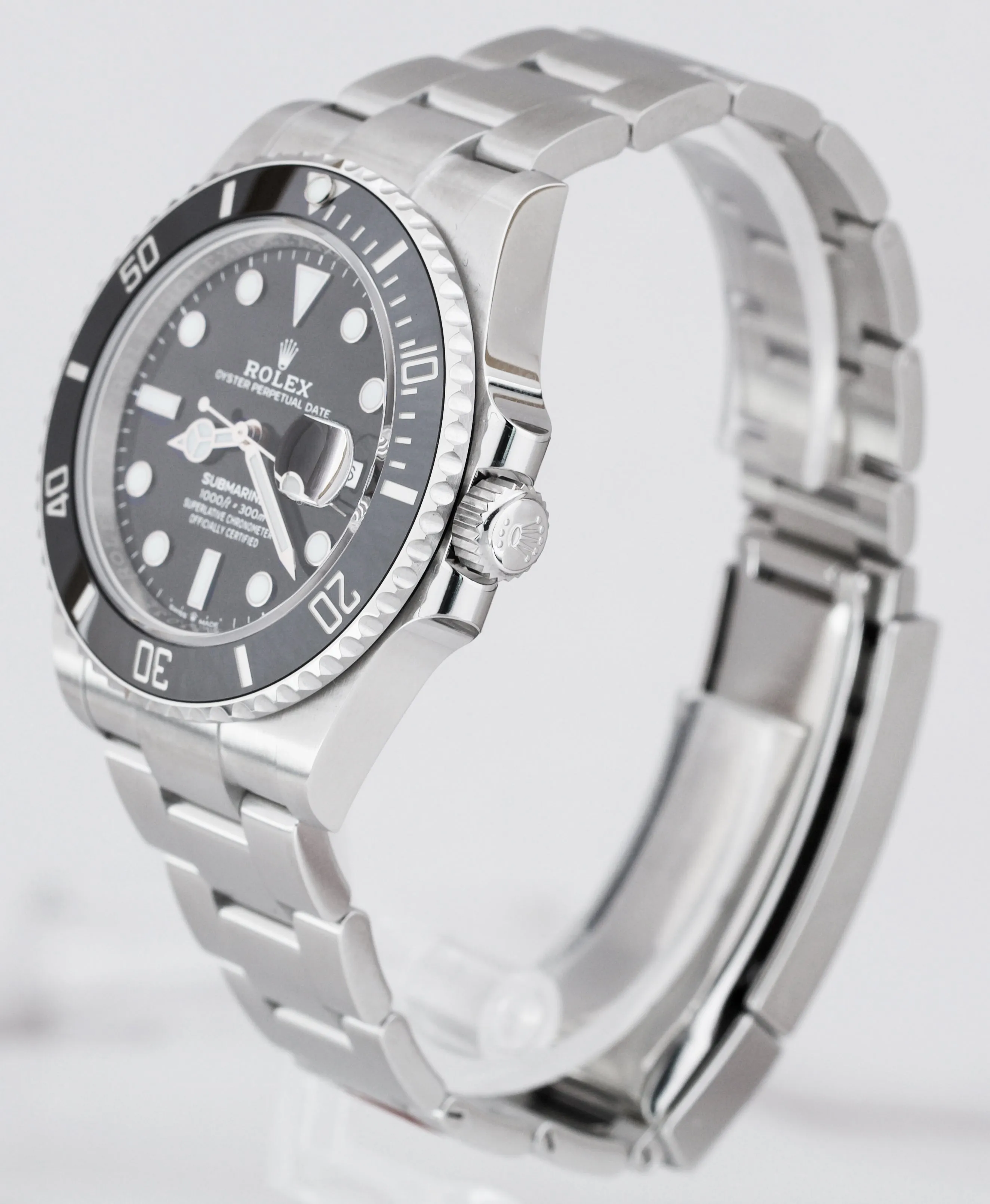 BRAND NEW APRIL 2021 Rolex Submariner 41 Date Black Ceramic Watch 126610 LN B P