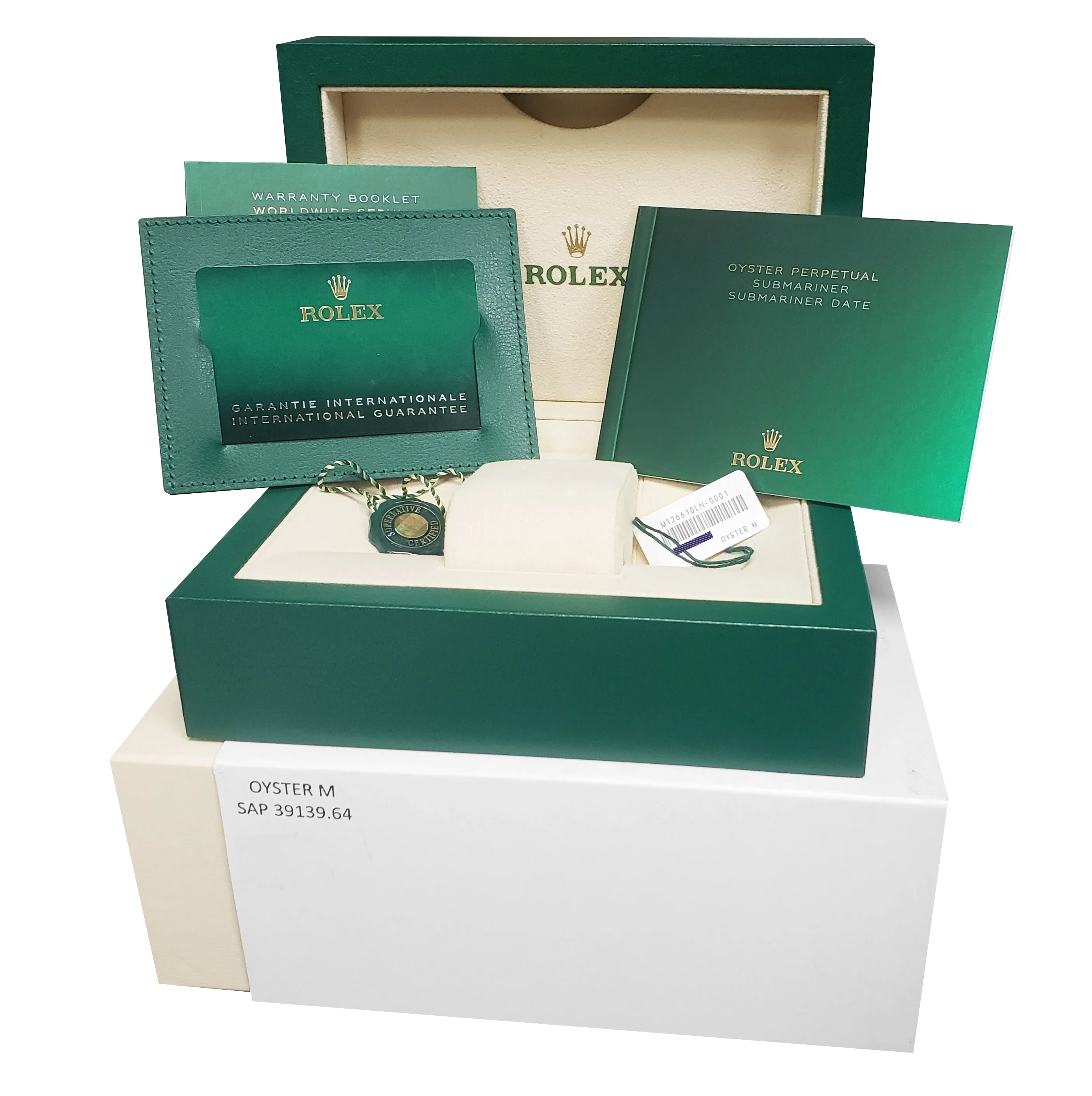 BRAND NEW APRIL 2021 Rolex Submariner 41 Date Black Ceramic Watch 126610 LN B P