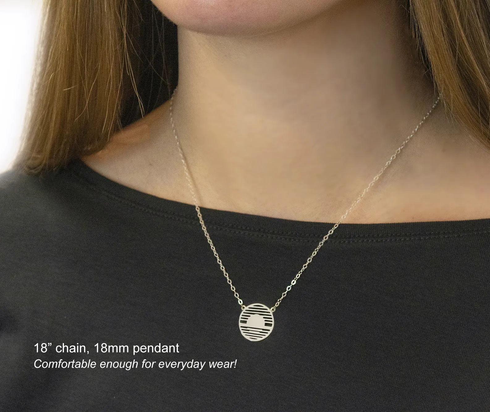 bravery 18mm   25mm necklace set • choose you