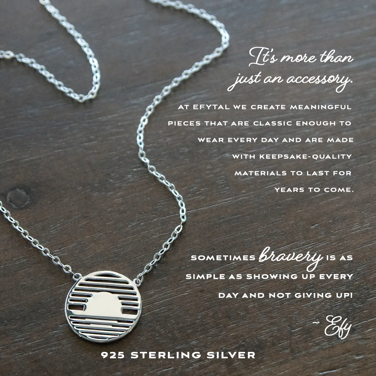bravery 18mm   25mm necklace set • choose you